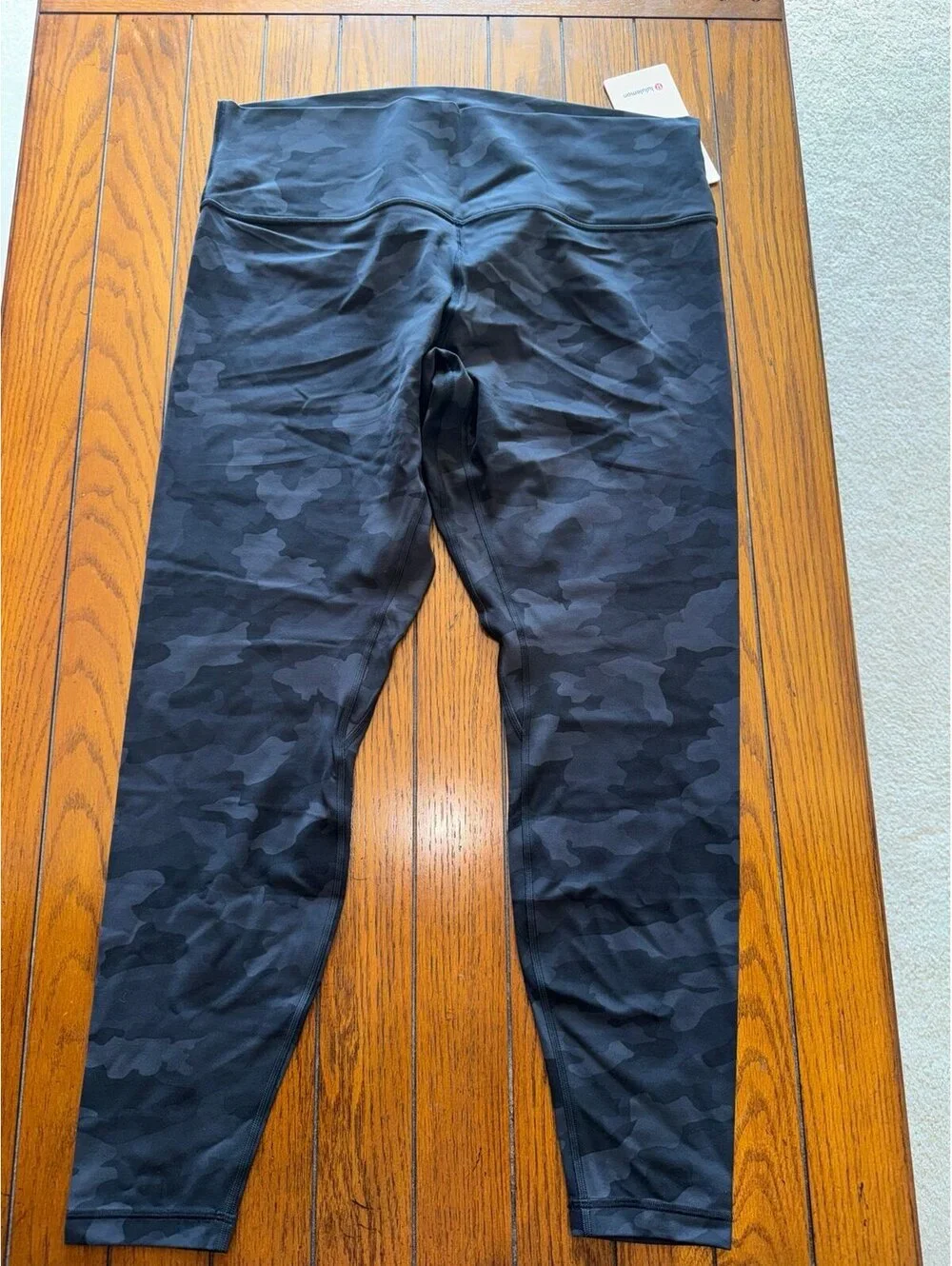 Lululemon Align High Rise 28” Heritage Camo Deep Coal Multi Size 18 NWT